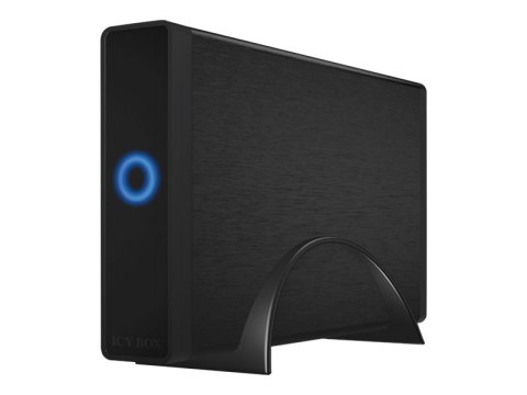 ICY BOX IB-377U3 - Obudowa pamięci - 3.5" - SATA 6Gb/s - USB 3.0 - czarny