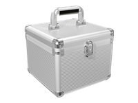 ICY BOX IB-AC628 - Kaseta ochronna napędu dysku twardego - pojemność: 10 dysków twardych - srebrny