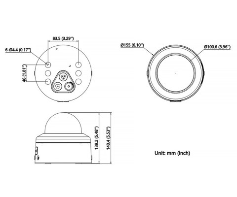 KAMERA WANDALOODPORNA IP DS-2CD2766G3-IPTRZSY(2.8-12MM)BLACK AcuSense - 6 Mpx MOTOZOOM Hikvision