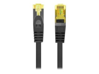 Lanberg - Kabel krosowy - RJ-45 (M) do RJ-45 (M) - 1.5 m - 6 mm - S/FTP - CAT 6a - bezhalogenowe, bez wystających elementów, nie