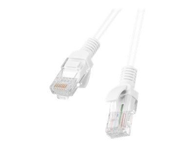 Lanberg - Kabel krosowy - RJ-45 (M) do RJ-45 (M) - 3 m - 5.4 mm - UTP - CAT 6 - odlewany, bez wystających elementów, nieruchomy 