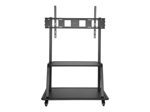 LogiLink - Wózek - dla telewizor LCD - plastik, stal - czarny - rozmiar ekranu: 60"-105"