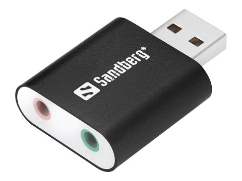 Sandberg USB to Sound Link - Karta dźwiękowa - stereo - USB