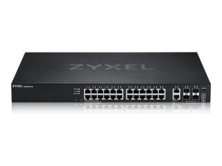 Zyxel XGS2220 Series XGS2220-30 - Przełącznik - dostęp L3, NebulaFLEX Cloud - Tak - 24 x Gigabit Ethernet + 6 x 10/100/1000 (upl