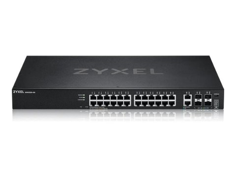 Zyxel XGS2220 Series XGS2220-30 - Przełącznik - dostęp L3, NebulaFLEX Cloud - Tak - 24 x Gigabit Ethernet + 6 x 10/100/1000 (upl