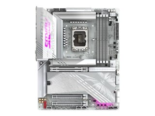 AORUS Z890 ELITE X ICE - Płyta główna - ATX - Gniazdo LGA1851 - Z890 Chipset - USB4, USB-C 3.2 Gen 2x2, USB 3.2 Gen 2, USB 3.2 G