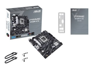 ASUS PRIME B760M-K D4 - Płyta główna - ATX micro - Gniazdo LGA1700 - B760 Chipset - USB 3.2 Gen 1 - 2.5 Gigabit LAN - wbudowana 
