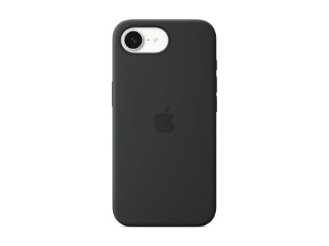 Apple - Pokrywa ochronna dla telefonu komórkowego - silikon - czarny - dla iPhone 16e