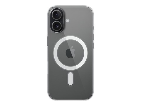 Apple - Pokrywa ochronna dla telefonu komórkowego - zgodność MagSafe - poliwęglan - jasny - dla iPhone 17