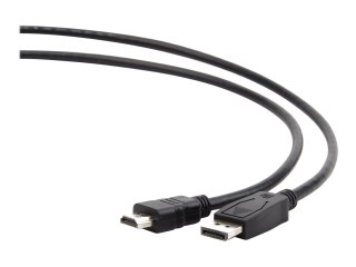 Cablexpert CC-DP-HDMI-10M - Kabel przejściowy - DisplayPort 20-pin męski do HDMI męski - 10 m