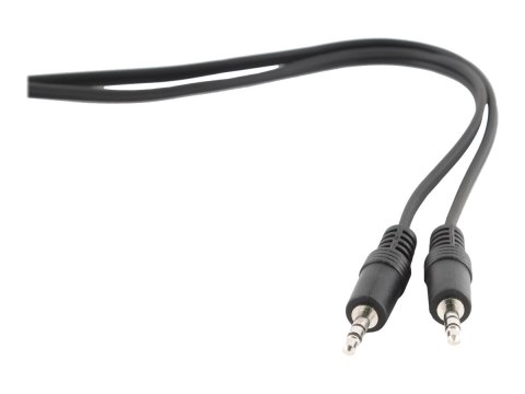 Cablexpert CCA-404-2M - Kabel audio - mini-phone stereo 3.5 mm męski do mini-phone stereo 3.5 mm męski - 2 m - czarny - odlewany