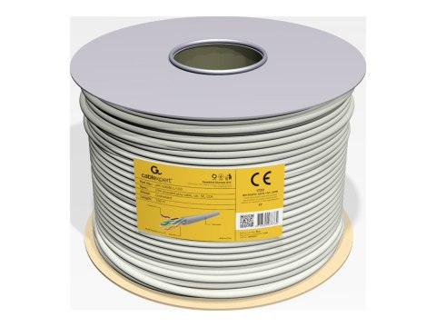 Cablexpert - Zwój kabla - 100 m - UTP - CAT 5e - nieruchomy - szary