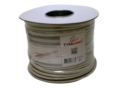 Cablexpert - Zwój kabla - 305 m - UTP - CAT 6 - trwały - szary