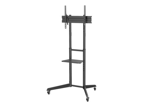 DIGITUS DA-90447 - Wózek - dla panel płaski / notebook - stal - czarny - rozmiar ekranu: 37"-70"