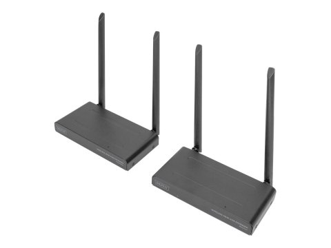 DIGITUS DS-55321 - Nadajnik i odbiornik - przedłużacz bezprzewodowy video/audio - Wi-Fi 5 - do 200 m