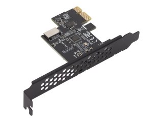 Gembird - Adapter USB - PCI niski profil - USB 3.2 Gen 1, USB 3.0 - czarny