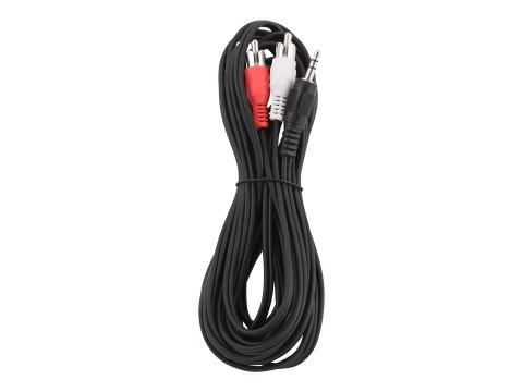 Gembird CCA-458 - Kabel audio - RCA x 2 męski do mini-phone stereo 3.5 mm męski - 5 m
