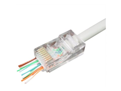 Gembird Modular Plug - Złącze sieciowe - RJ-45 (M) - UTP (pakiet 10)