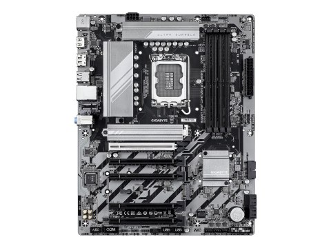 Gigabyte B860 DS3H - Płyta główna - ATX - Gniazdo LGA1851 - B860 Chipset - USB-C 3.2 Gen 2x2, USB 3.2 Gen 2, USB-C 3.2 Gen 1, US