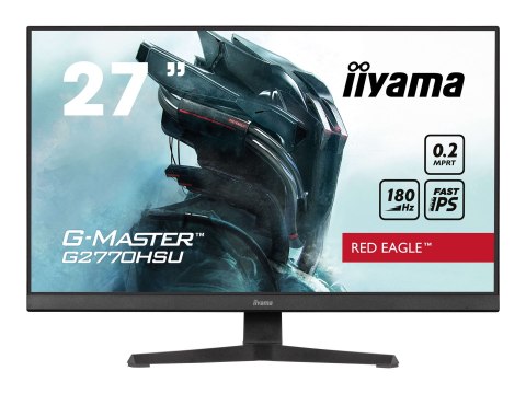 Iiyama G-MASTER Red Eagle G2770HSU-B6 - Monitor LED - gaming - 27" - 1920 x 1080 Full HD (1080p) @ 180 Hz - Fast IPS - 300 cd/m²