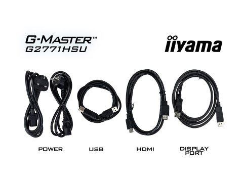 Iiyama G-MASTER Red Eagle G2771HSU-B1 - Monitor LED - gaming - 27" - 1920 x 1080 Full HD (1080p) @ 240 Hz - Fast IPS - 350 cd/m²