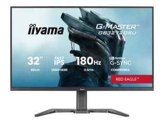 Iiyama G-MASTER Red Eagle GB3272QSU-B1 - Monitor LED - 32" (31.5" widoczny) - 2560 x 1440 WQHD @ 180 Hz - IPS - 400 cd/m² - 1000