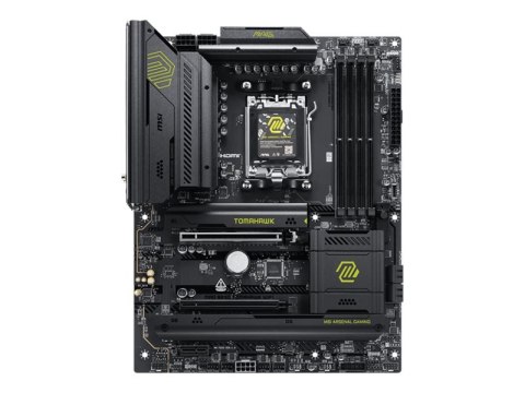 MSI MAG B850 TOMAHAWK WIFI - Płyta główna - ATX - Socket AM5 - AMD B850 Chipset - USB-C 3.2 Gen 2x2, USB-C 3.2 Gen2, USB 3.2 Gen