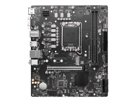 MSI PRO H610M-E DDR4 - Płyta główna - ATX micro - Gniazdo LGA1700 - H610 Chipset - USB 3.2 Gen 1 - Gigabit LAN - wbudowana karta
