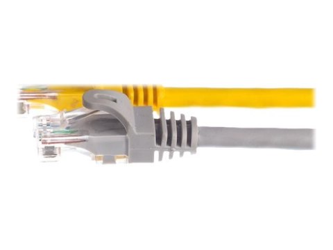 Netrack - Kabel krosowy - RJ-45 (M) do RJ-45 (M) - 3 m - UTP - CAT 5e - odlewany, bez wystających elementów - szary