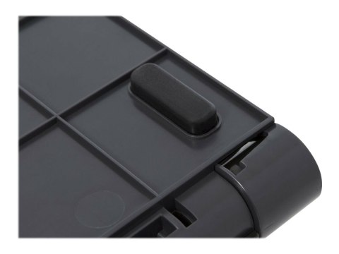 Targus Chill Mat - Podstawka pod notebook - z koncentrator z 4 złączami USB 2.0 - czarny, szary