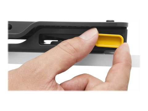 Targus Chill Mat - Podstawka pod notebook - z koncentrator z 4 złączami USB 2.0 - czarny, szary