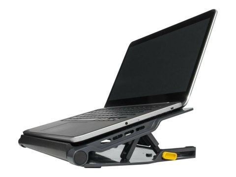 Targus Chill Mat - Podstawka pod notebook - z koncentrator z 4 złączami USB 2.0 - czarny, szary
