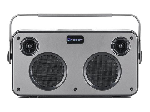 Tracer M302 - Głośnik - do użytku przenośnego - kanał 2.0 - bezprzewodowa - Bluetooth - 24 wat - grafitowy