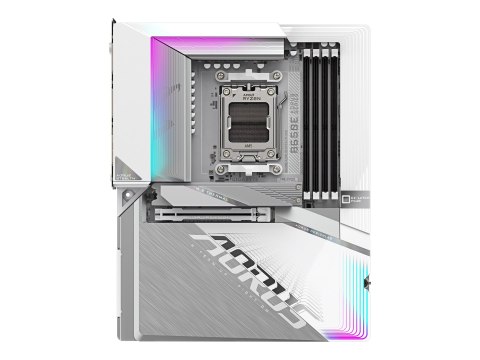 AORUS B650E STEALTH ICE - Płyta główna - ATX - Socket AM5 - AMD B650 Chipset - USB-C 3.2 Gen2, USB 3.2 Gen 2, USB 3.2 Gen 1, USB
