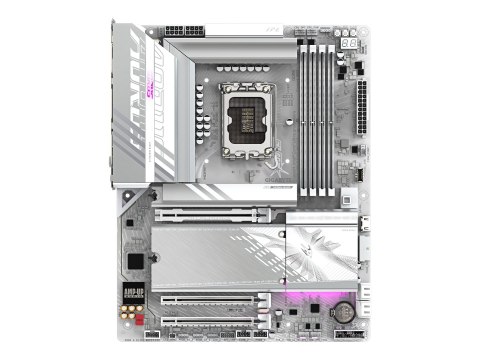 AORUS Z890 ELITE WIFI7 ICE - Płyta główna - ATX - Gniazdo LGA1851 - Z890 Chipset - USB4, USB-C 3.2 Gen 2x2, USB 3.2 Gen 1, USB 3