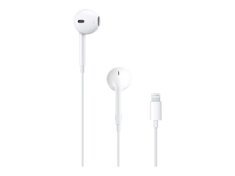 Apple EarPods - Słuchawki z mikrofonem - douszne - przewodowa - Lightning