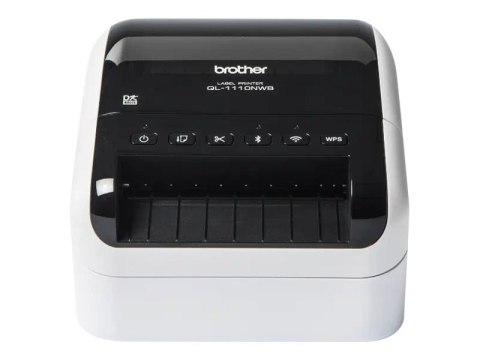 Brother QL-1110NWBc - Drukarka do etykiet - bezopośredni termiczny - Rolka (10,36 cm) - 300 x 300 dpi - do 110 mm/sek - Bluetoot