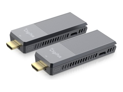 DIGITUS - Nadajnik i odbiornik - wzmacniacz wideo/audio - HDMI - do 150 m