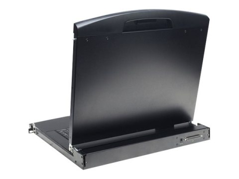 Digitus Professional DS-72211-2US - Konsola KVM z przełącznik KVM - 8 porty - USA - 19" - do montowania w stojaku - 1366 x 768 @