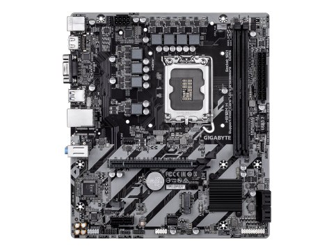 Gigabyte H810M H - Płyta główna - ATX micro - Gniazdo LGA1851 - H810 Chipset - USB-C 3.2 Gen 1, USB 3.2 Gen 1 - Gigabit LAN - wb