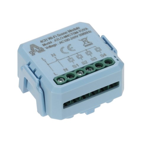 INTELIGENTNY MODUŁ SCEN ATLO-M4CTSM-TUYA Wi-Fi, Tuya Smart