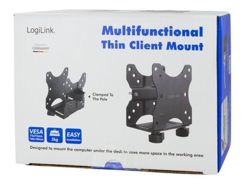 LogiLink - Element montażowy - dla klient typu thin - uchwyt masztowy