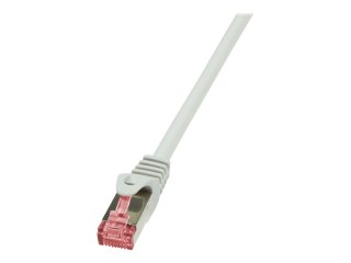 LogiLink PrimeLine - Kabel krosowy - RJ-45 (M) do RJ-45 (M) - 50 m - SFTP, PiMF - CAT 6 - bezhalogenowe, odlewany, bez wystający