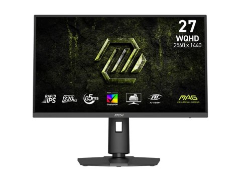 MSI MAG 274QPF X32 - Monitor LED - gaming - 27" - 2560 x 1440 WQHD @ 320 Hz - Fast IPS - 400 cd/m² - 1000:1 - DisplayHDR 400 - 0