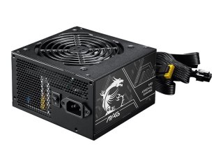 MSI MAG A750BN PCIE5 II - Zasilacz (wewnętrzny) - ATX12V 3.1/ EPS12V - 80 PLUS Bronze - AC 100-240 V - 750 wat - aktywna korekcj