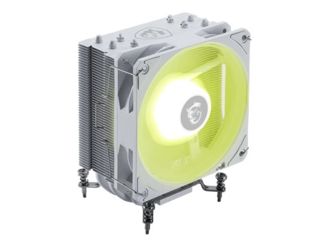 MSI MAG COREFROZR AA13 - Cooler procesora - (na: AM4, AM5, LGA1700, LGA1851) - aluminium i miedź - 120 mm - biały