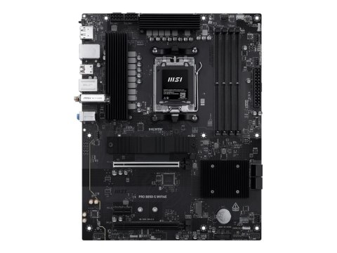 MSI PRO B850-S WIFI6E - Płyta główna - ATX - Socket AM5 - AMD B850 Chipset - USB 3.2 Gen 2, USB-C 3.2 Gen2, USB 3.2 Gen 1 - 2.5 