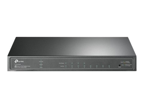 TP-Link JetStream TL-SG2008P V3 - Przełącznik - smart - 4 x 10/100/1000 + 4 x 10/100/1000 (PoE+) - stacjonarny, montowany na ści