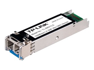 TP-Link TL-SM311LS - Moduł nadajnik/odbiornik SFP (mnini GBIC) - światłowodowy - LC pojedynczy-tryb - do 10 km - 1310 nm - dla P