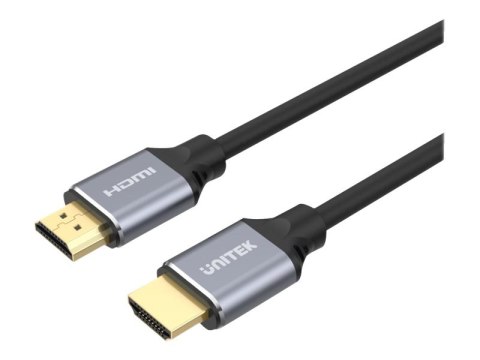 Unitek C139W - Ultra High Speed - kabel HDMI - HDMI męski do HDMI męski - 3 m - czarny